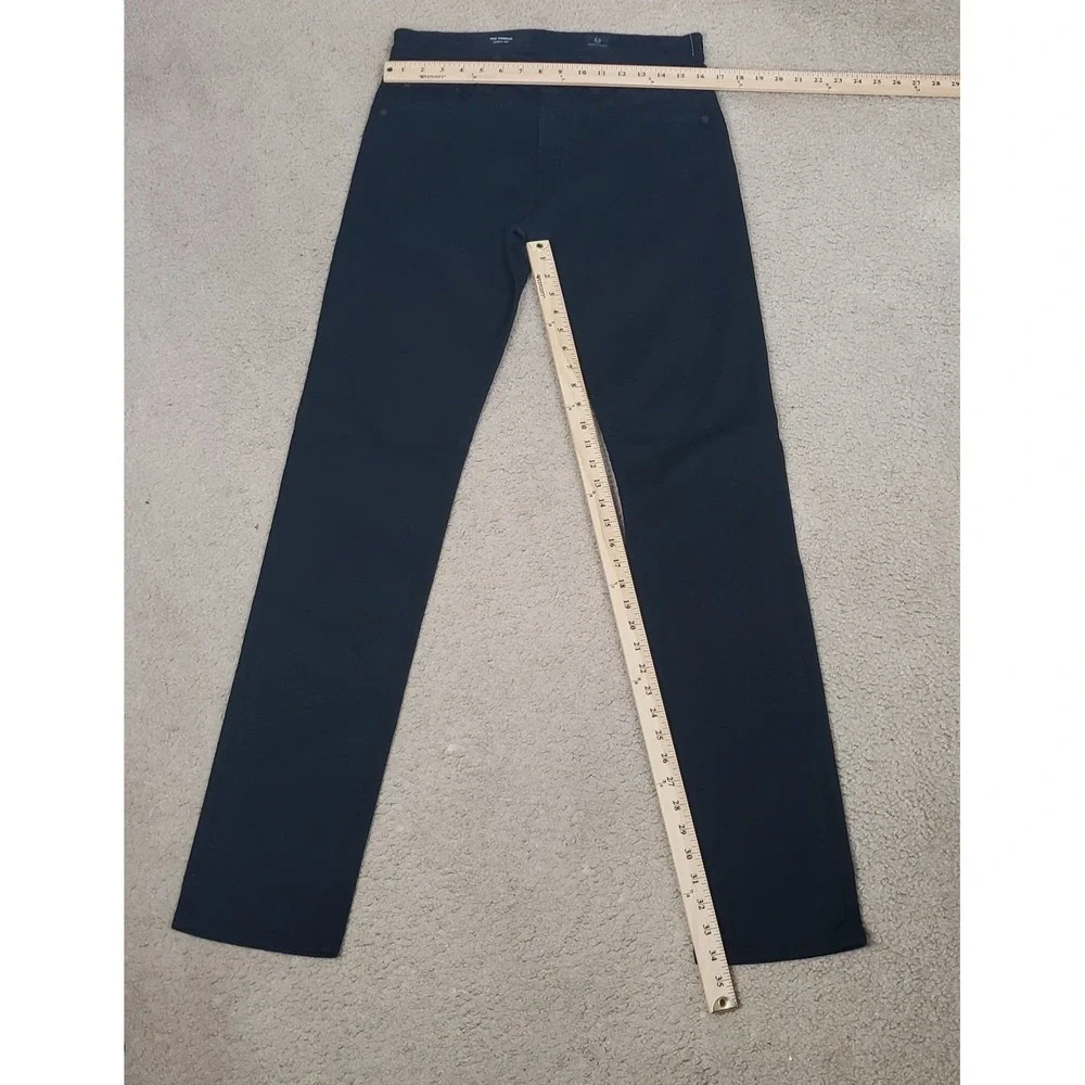 AG Adriano Goldschmied The Nomad Modern Slim Pants Mens 32 Black Sample Line USA